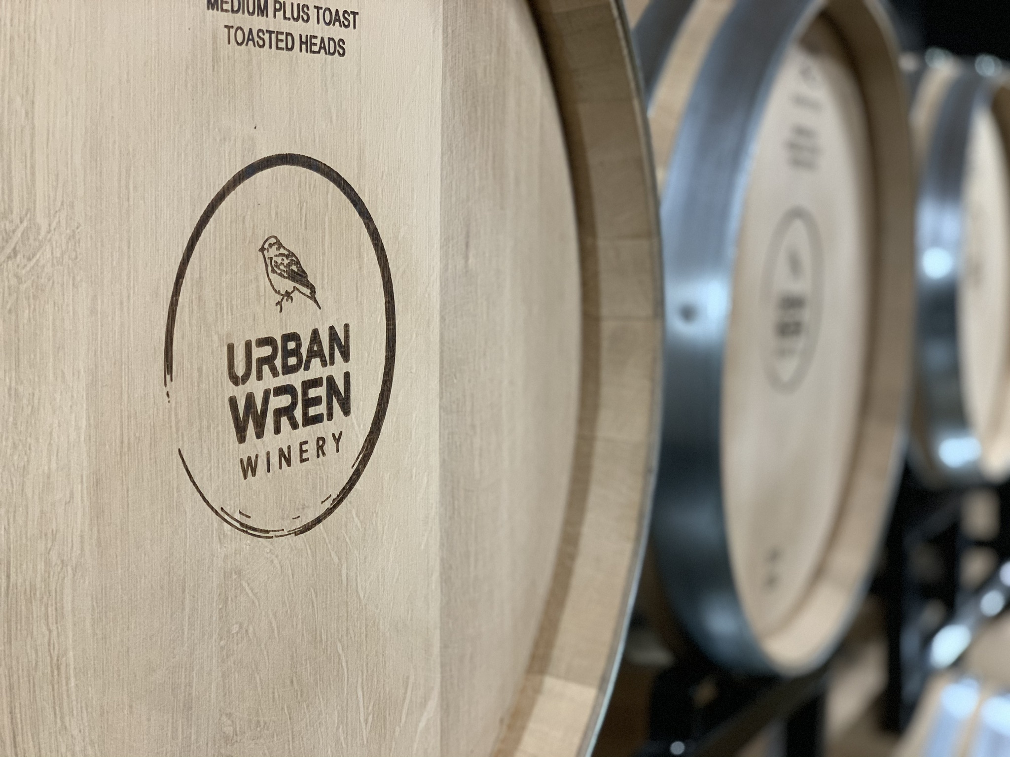 Urban Wren Winery Greenville private dining, rehearsal dinners