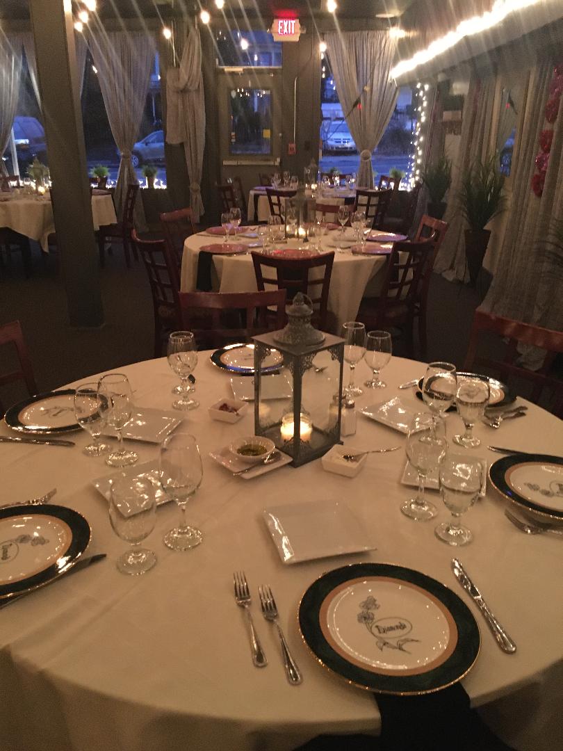 Diamond's Hamilton private dining, rehearsal dinners & banquet halls