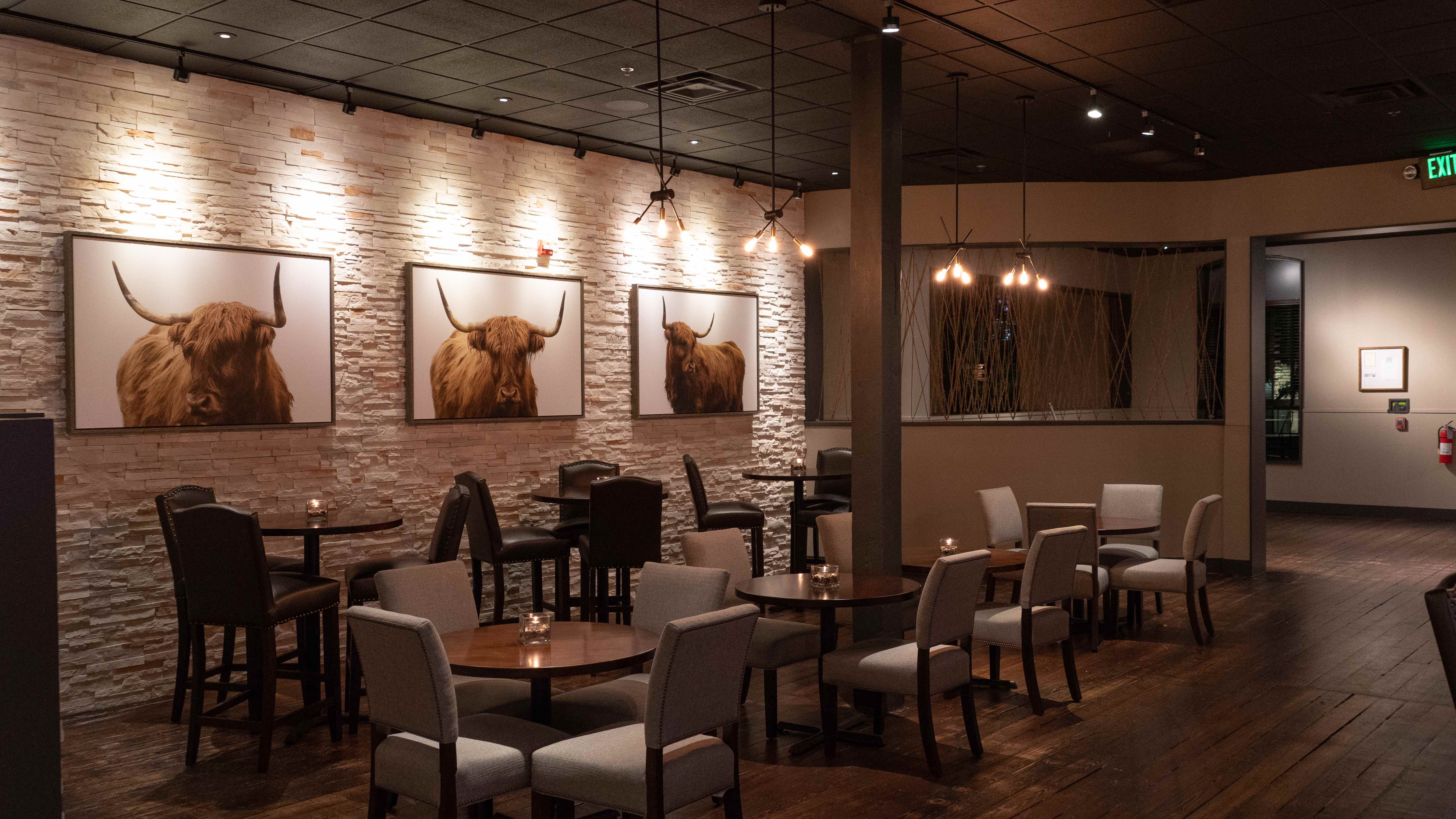 Vince Young Steakhouse Austin private dining, rehearsal dinners