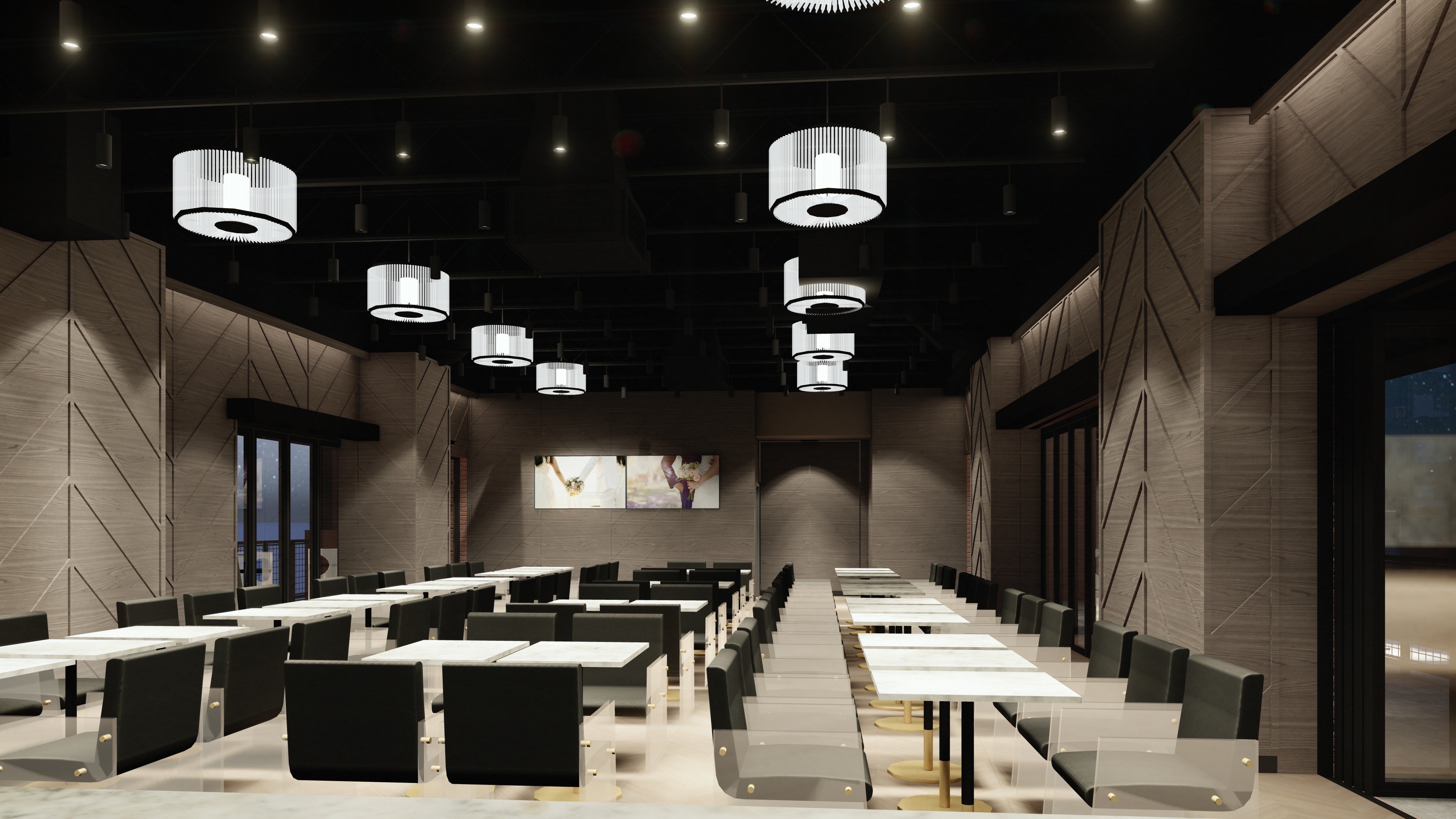 The Hall on the Yard Orlando private dining, rehearsal dinners