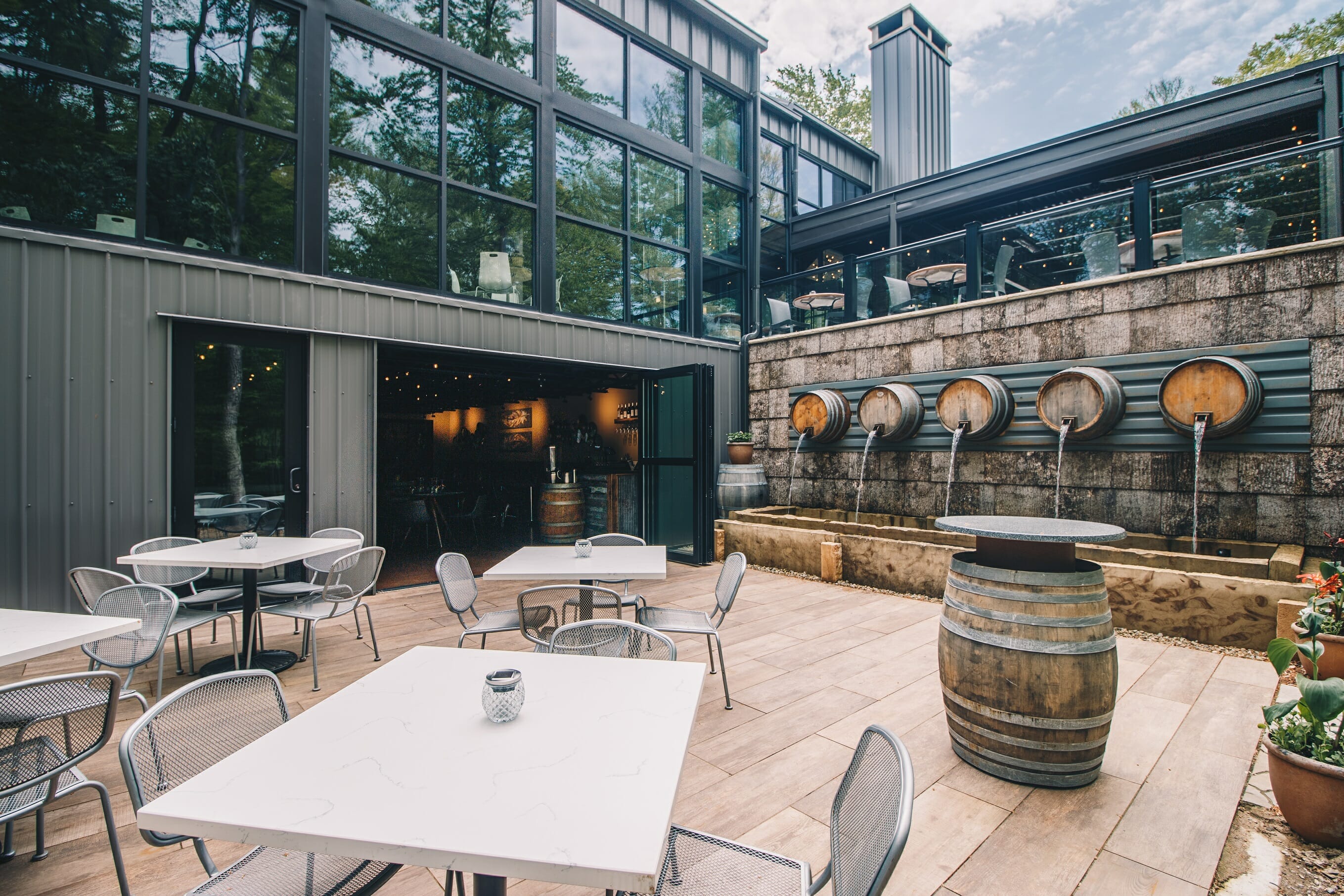 Sapphire Creek Winery & Gardens Chagrin Falls private dining