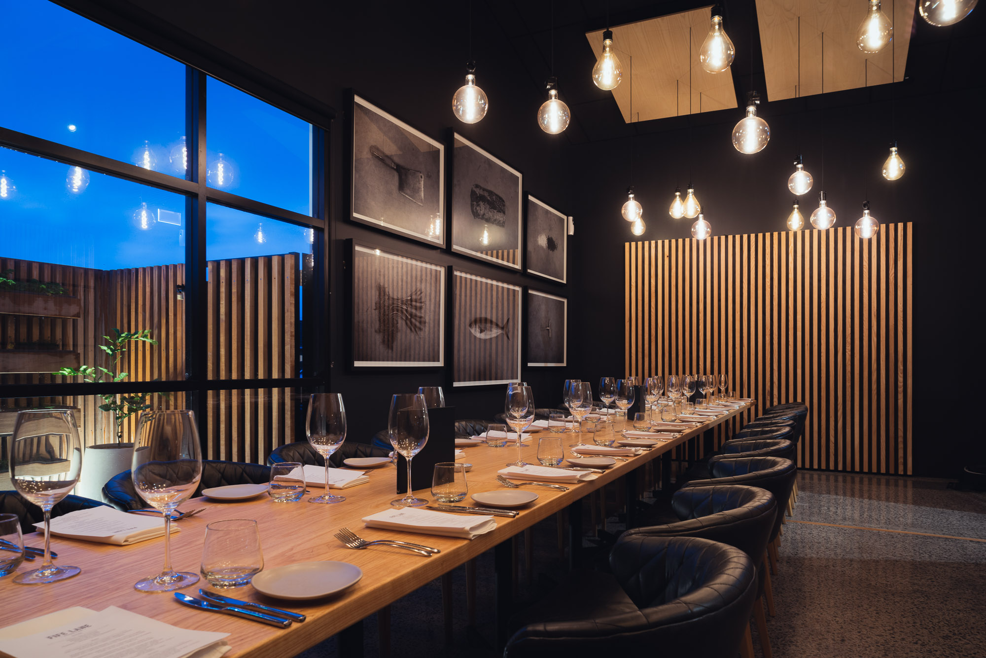 Fife Lane Mt Maunganui private dining, rehearsal dinners & banquet