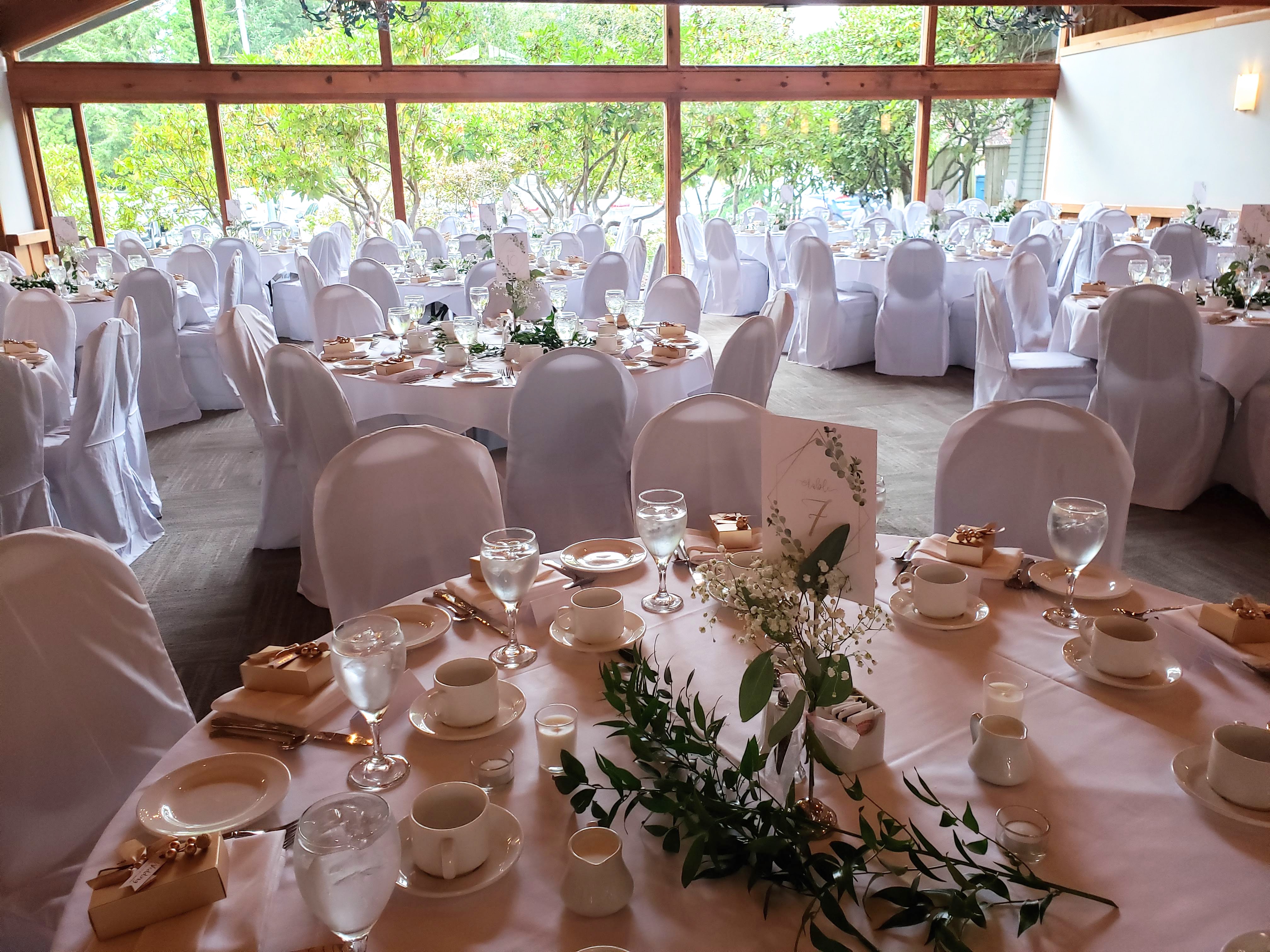 Hazelmere Golf & Tennis Club Surrey private dining, rehearsal dinners