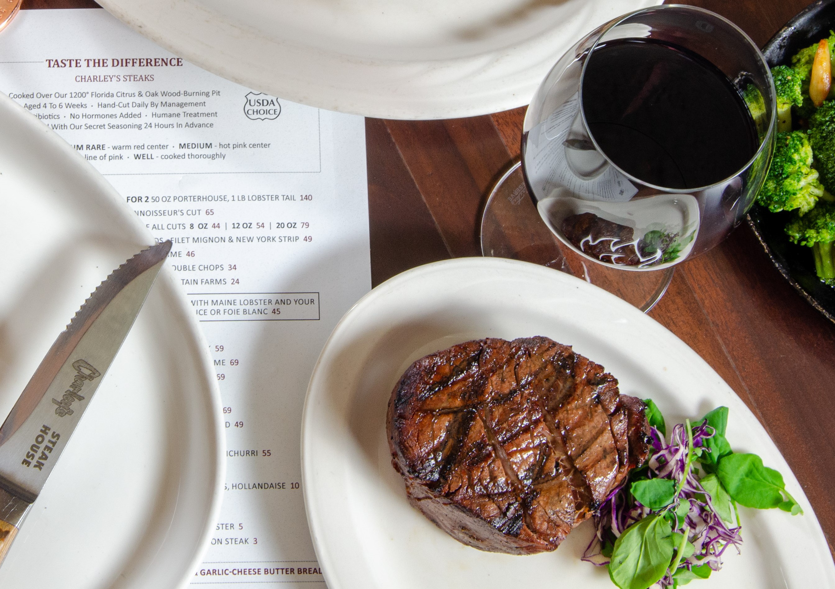 Charley’s Steak House & Seafood Grille 2901 Parkway Boulevard