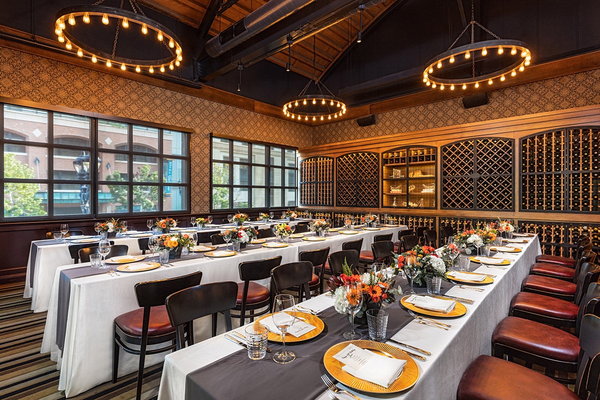 Water Grill San Diego San Diego private dining, rehearsal dinners