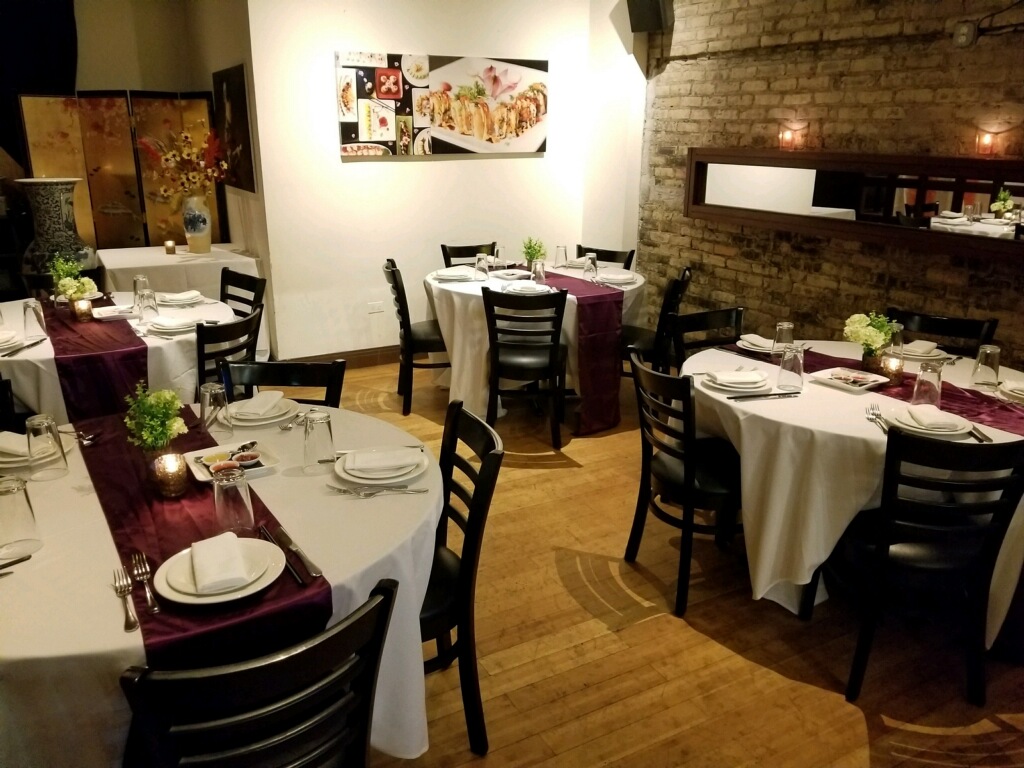 Koi Fine Asian Cuisine & Lounge Evanston private dining, rehearsal