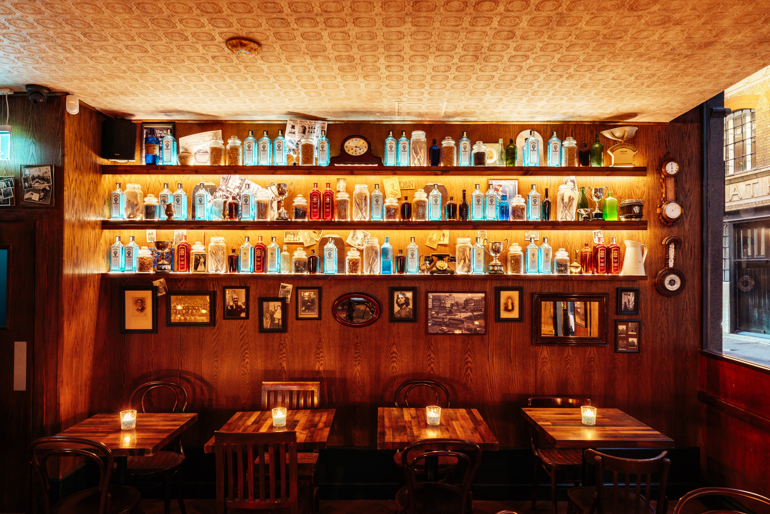 The London Gin Club London private dining, rehearsal dinners