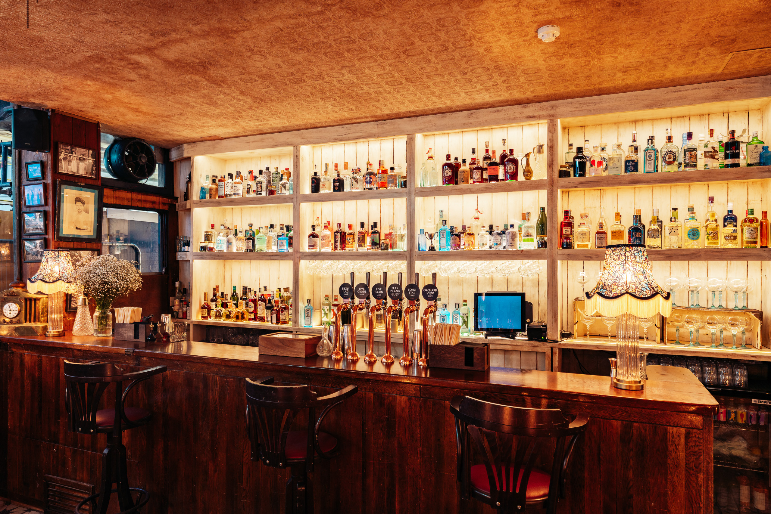 The London Gin Club London private dining, rehearsal dinners