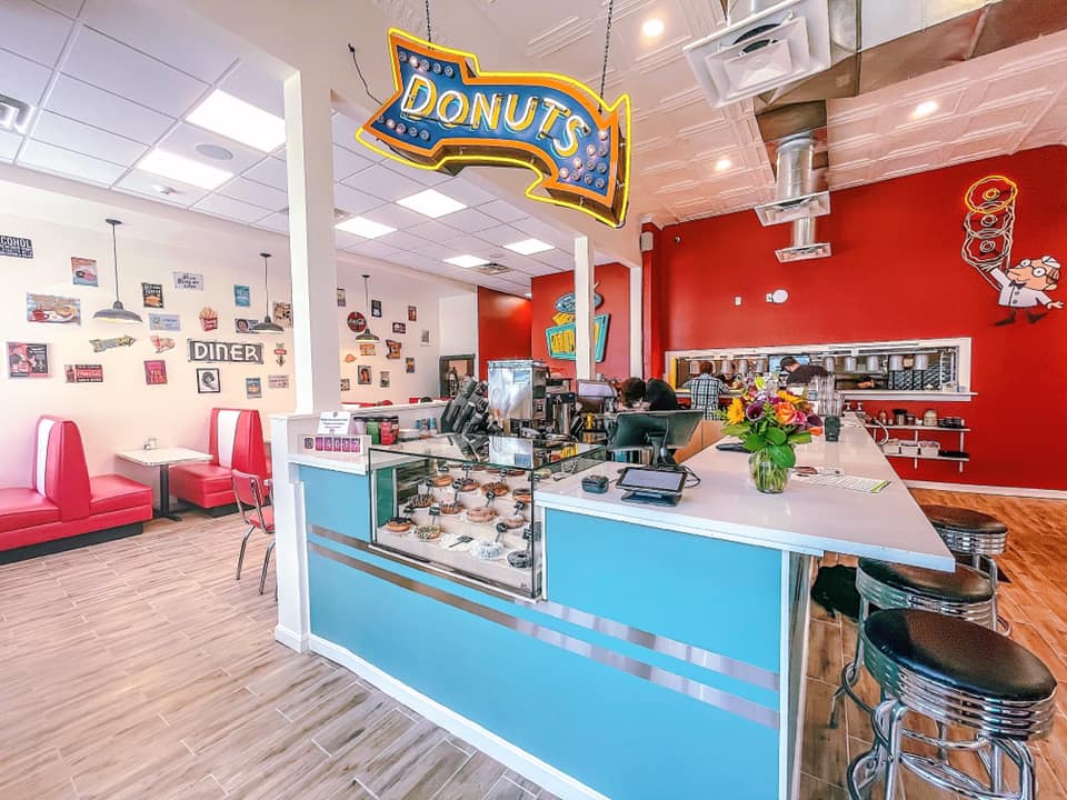 Donut Villa Diner Cambridge private dining, rehearsal dinners