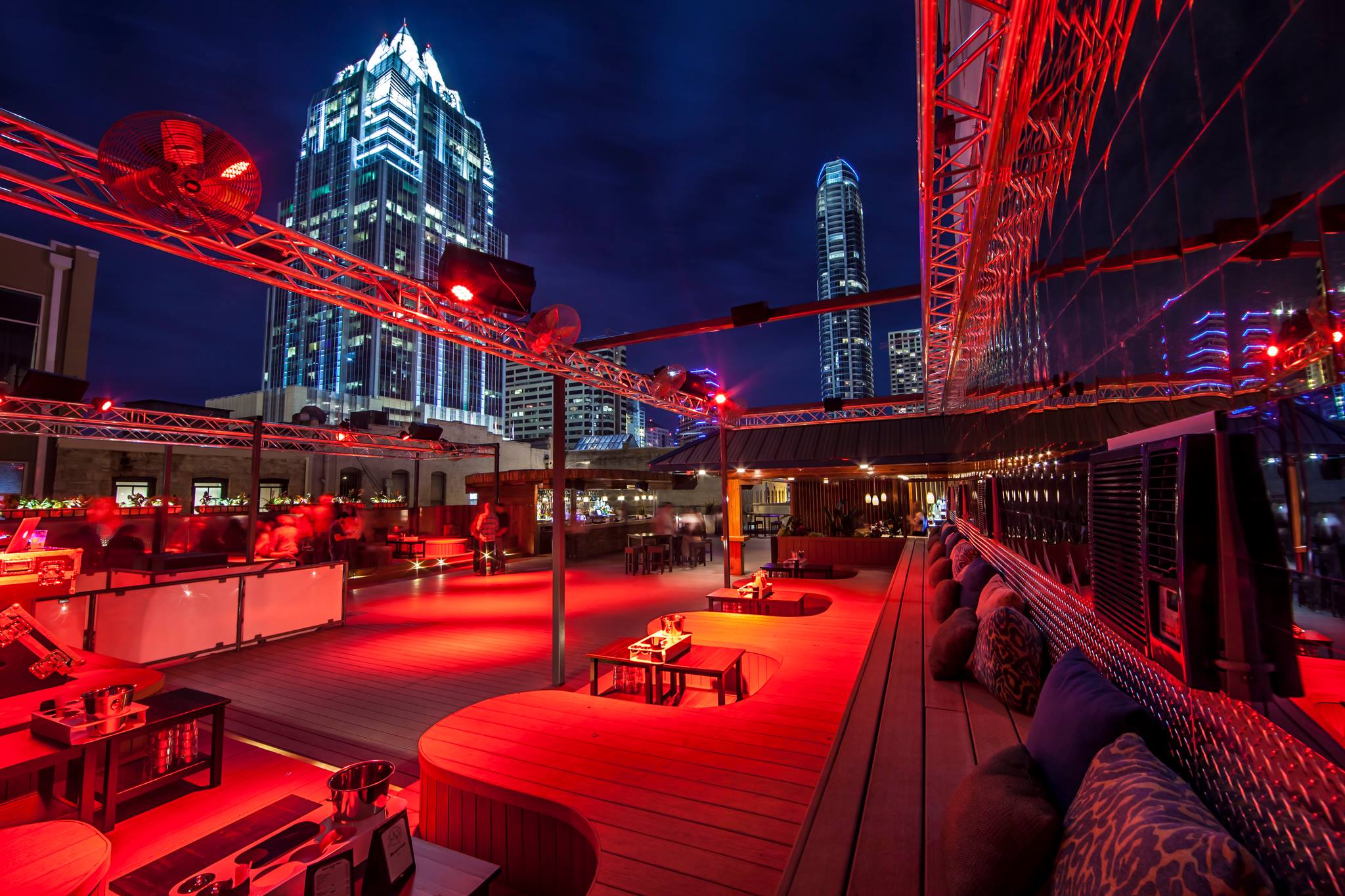 Summit Rooftop Lounge Austin private dining, rehearsal dinners
