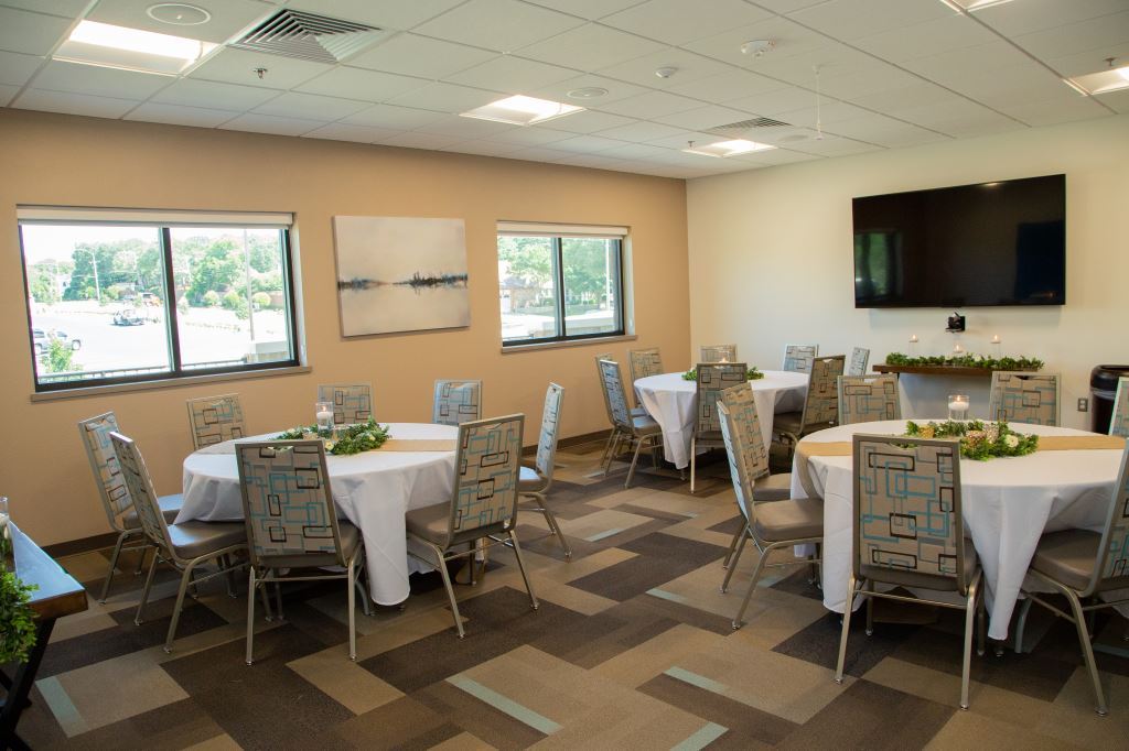 Lake House Event Center Arlington private dining, rehearsal dinners