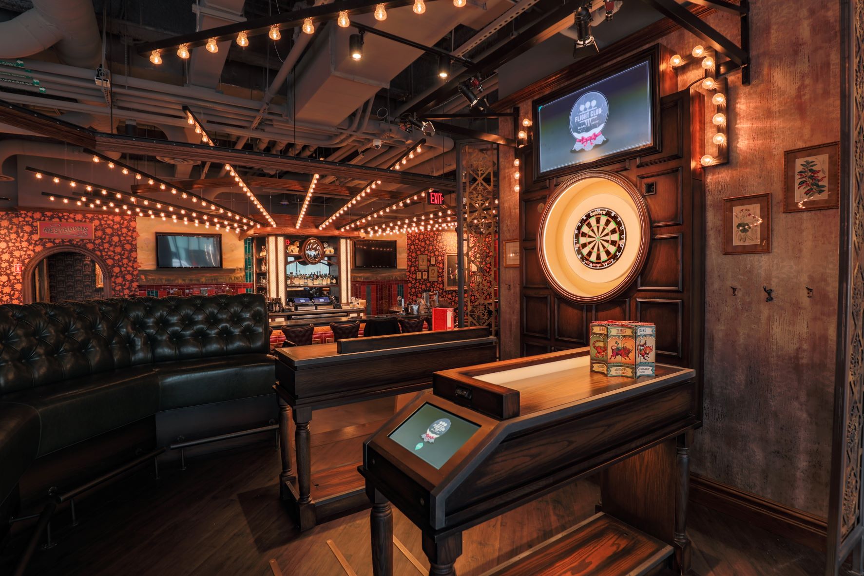 Flight Club Darts Houston Houston private dining, rehearsal dinners