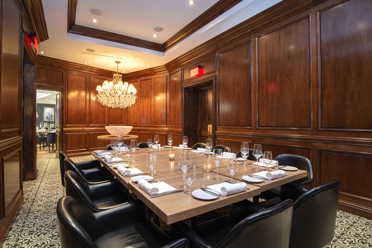 Boulevard Kitchen & Oyster Bar Vancouver private dining, rehearsal