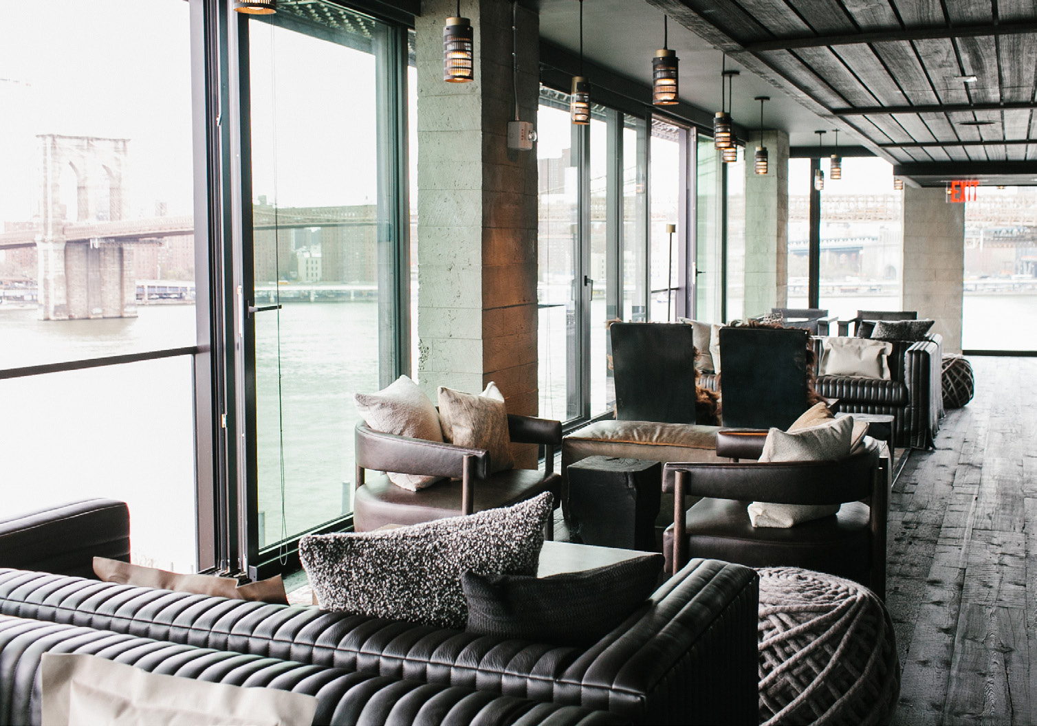 Harriet's Rooftop & Lounge at 1 Hotel Brooklyn Bridge Brooklyn