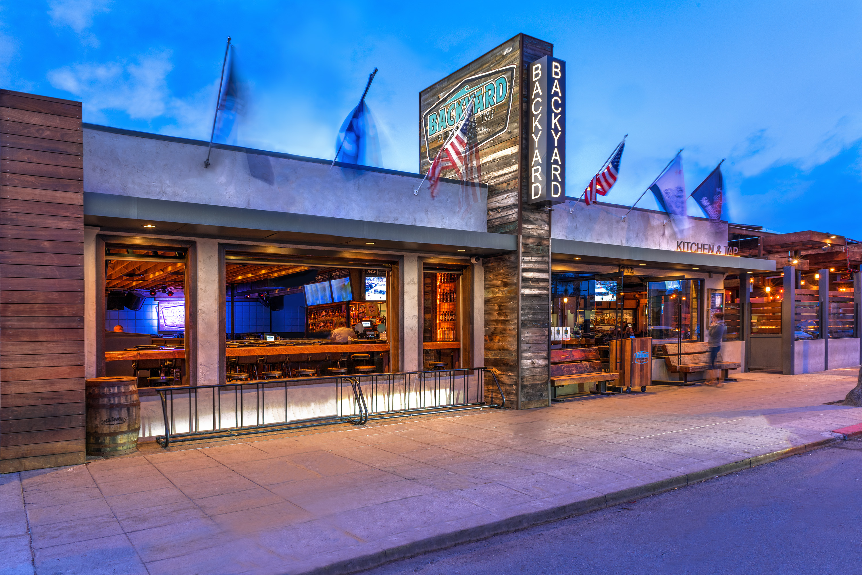 Backyard Kitchen & Tap San Diego private dining, rehearsal dinners