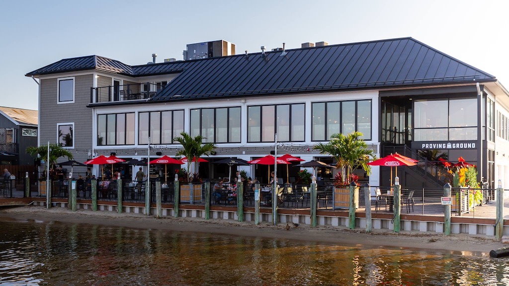 Proving Ground Waterfront Dining Highlands private dining, rehearsal