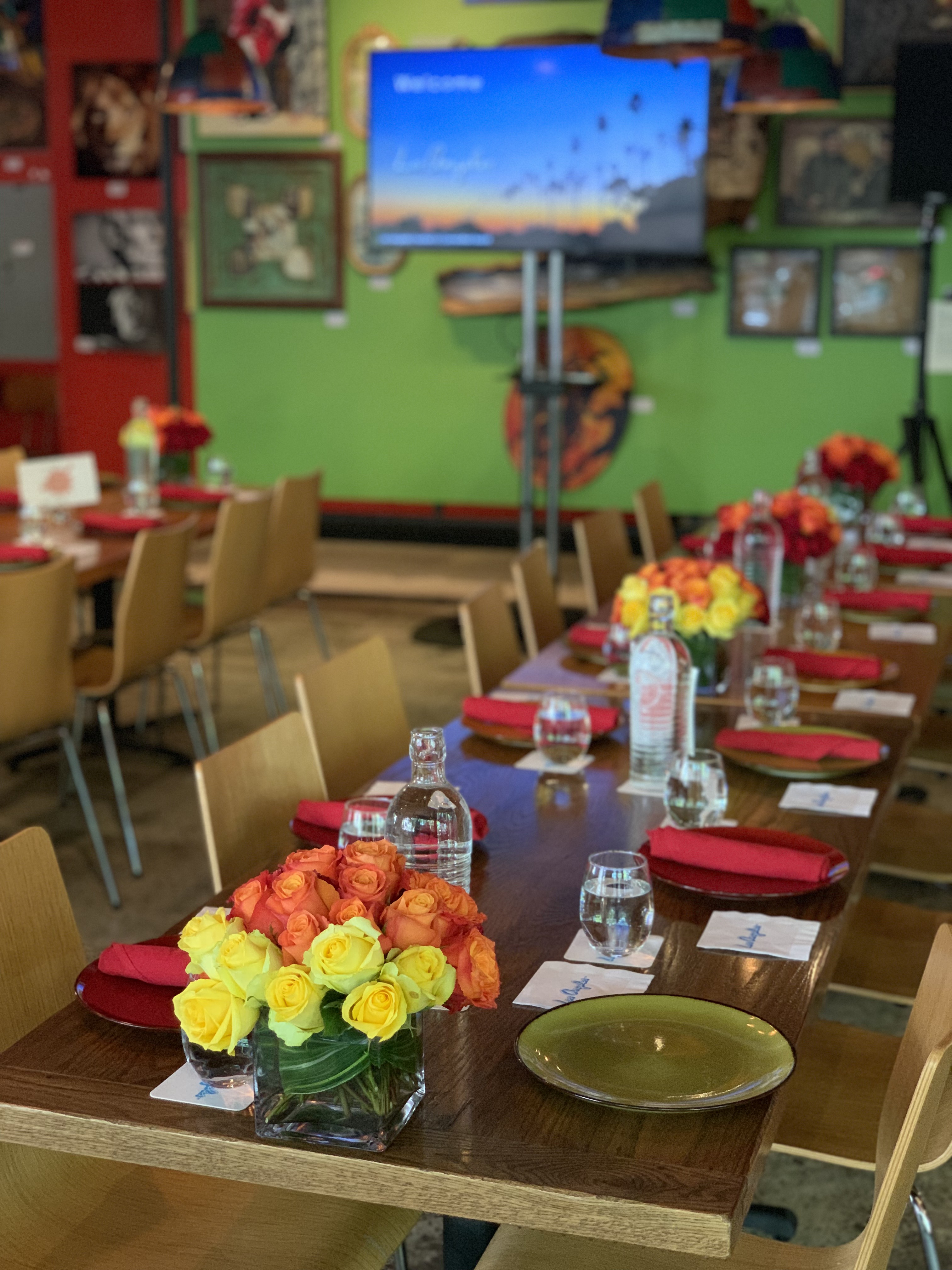 Palette 22 Arlington private dining, rehearsal dinners & banquet