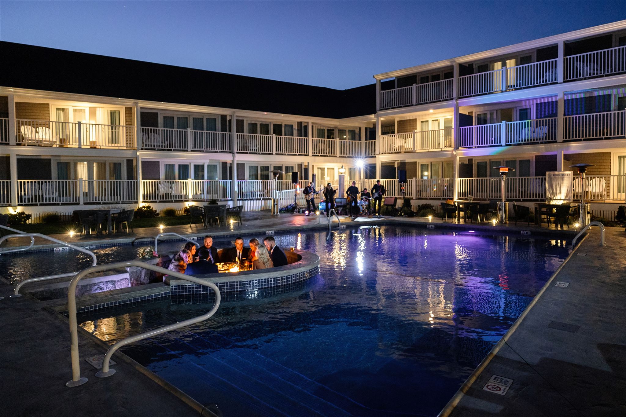 Pelham House Resort Dennisport private dining, rehearsal dinners