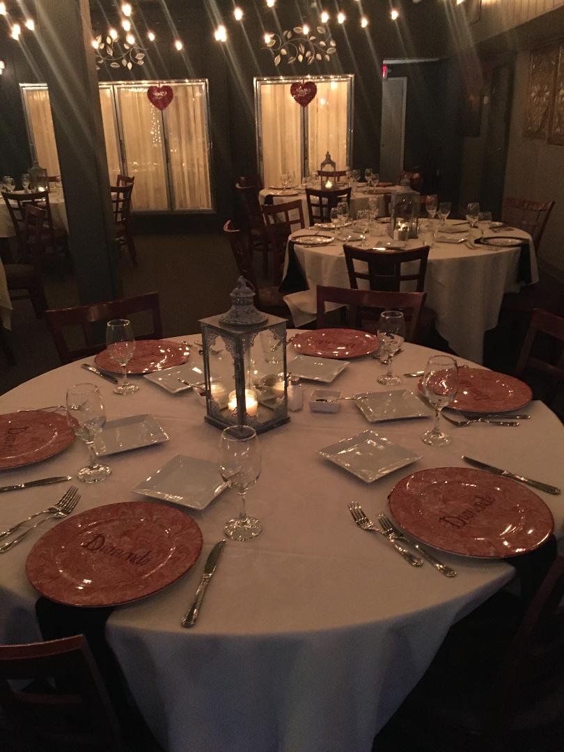 Diamond's Hamilton private dining, rehearsal dinners & banquet halls