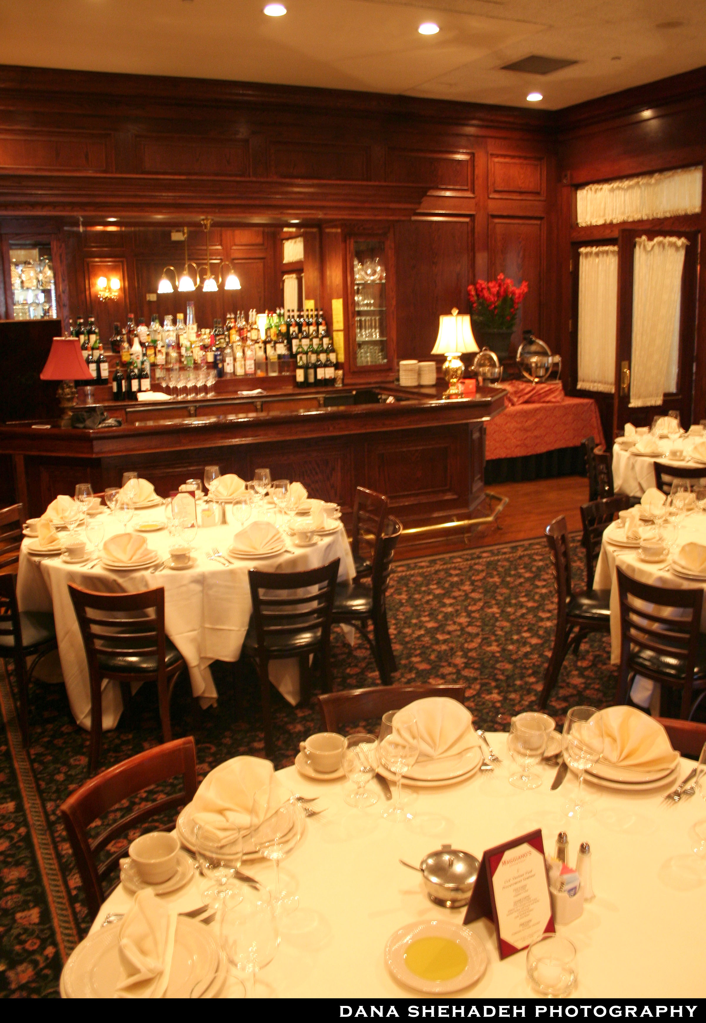 Maggiano's Little Italy Buckhead Atlanta private dining, rehearsal