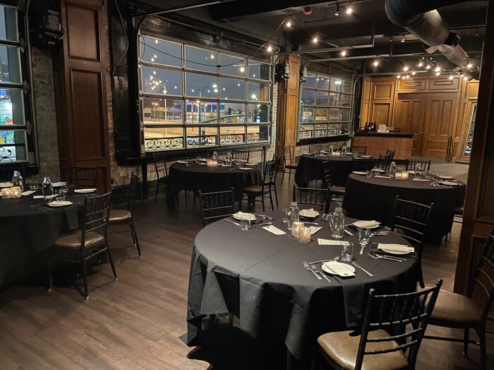 The Rockhill Grille Event Space Kansas City private dining, rehearsal