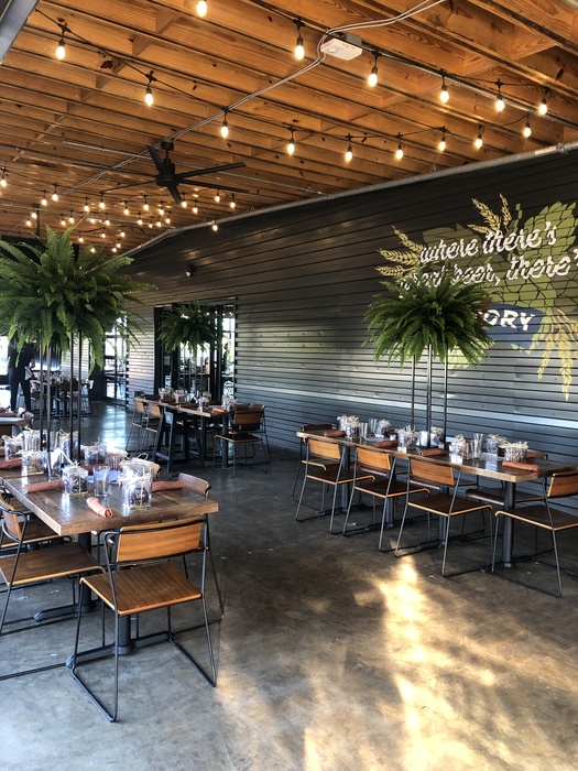 Brewers at 4001 Yancey Charlotte private dining, rehearsal dinners
