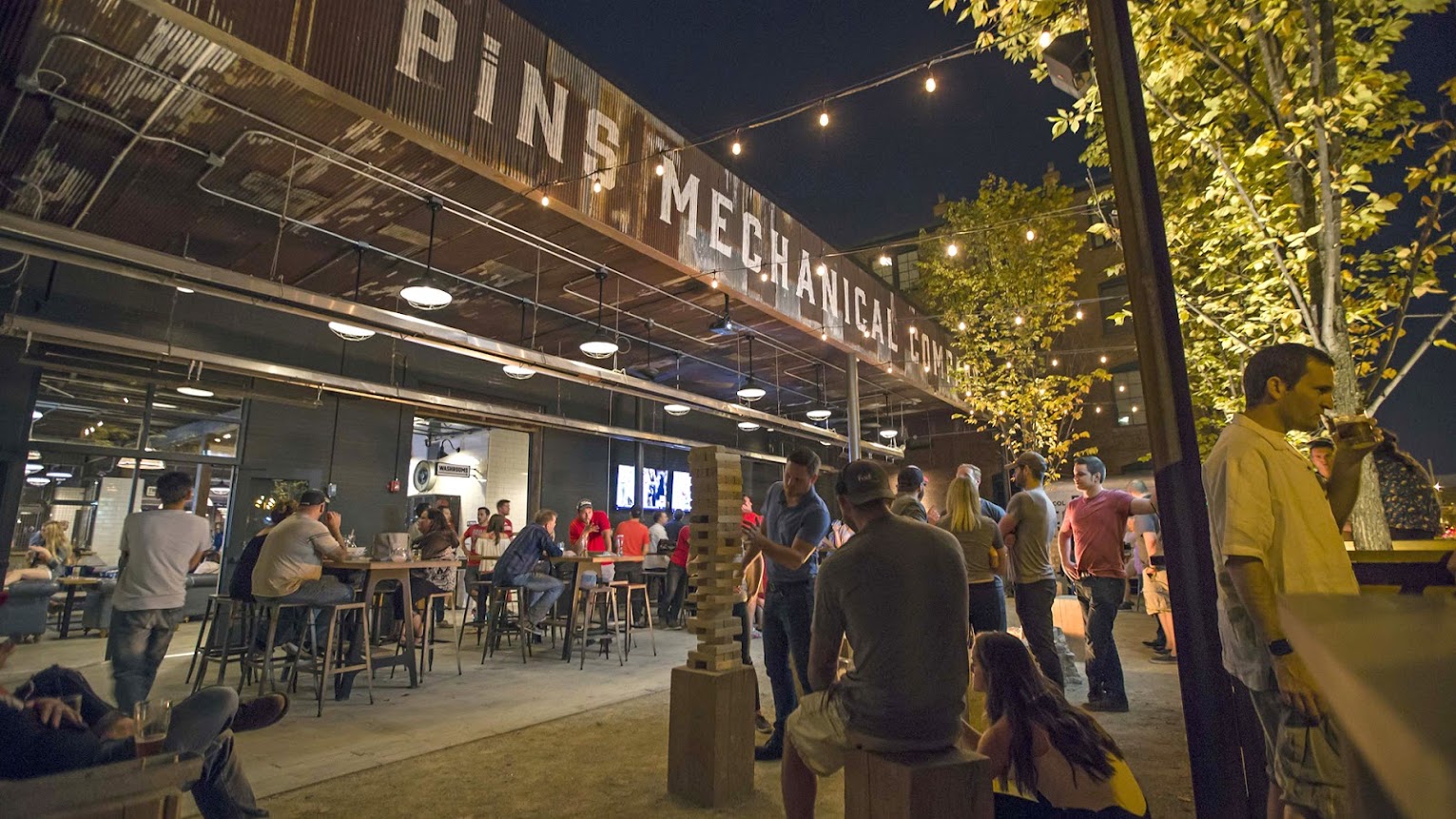 Pins Mechanical Co. Downtown Columbus Columbus private dining