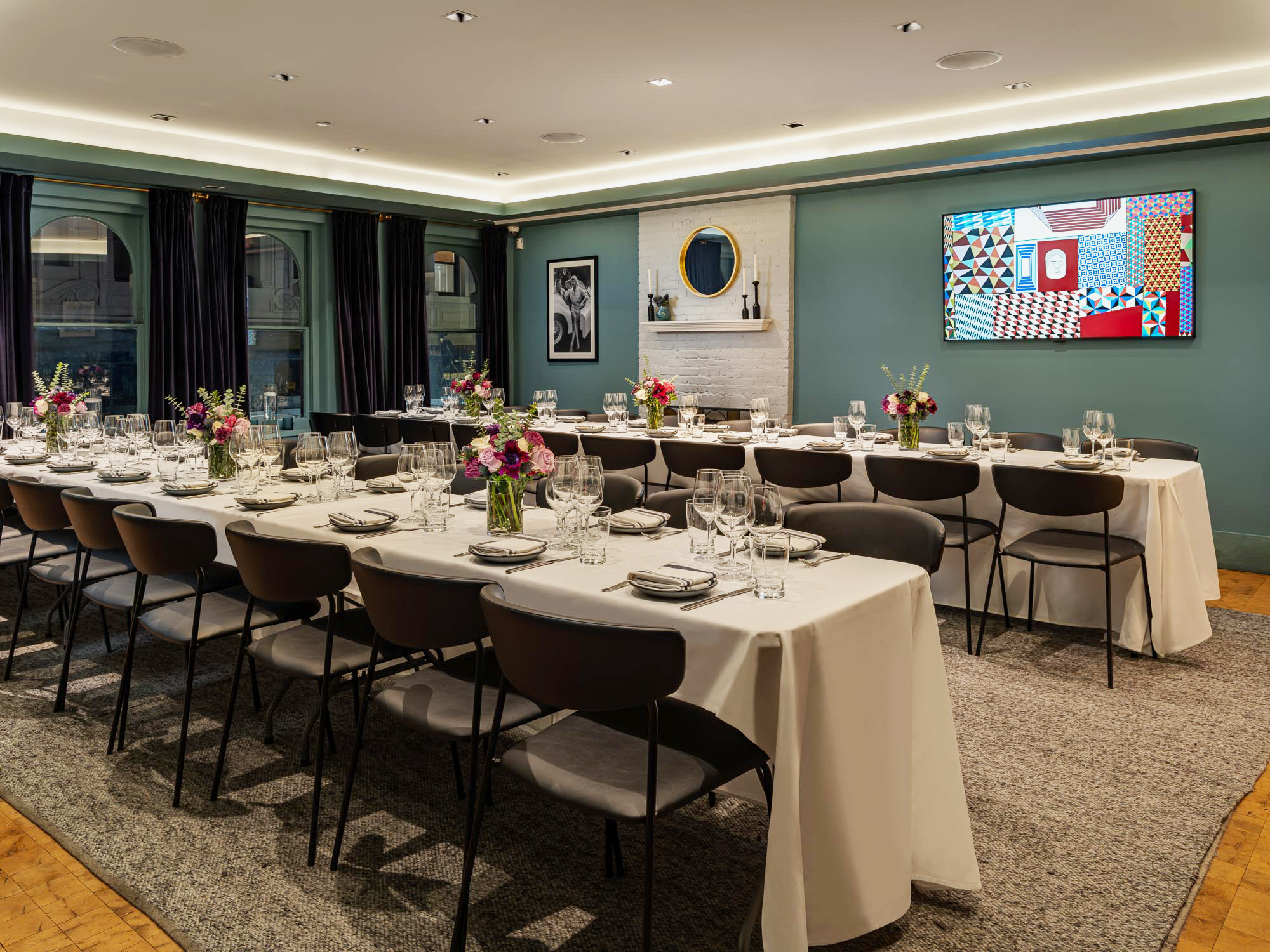 Portale Restaurant New York private dining, rehearsal dinners