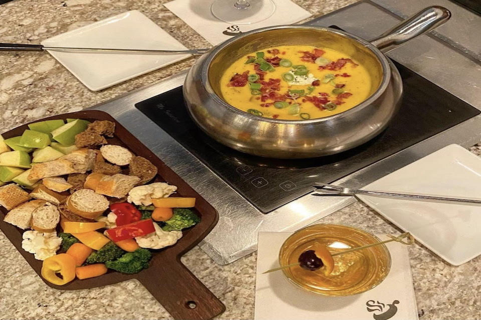 Melting Pot Charlotte Midtown Charlotte private dining, rehearsal