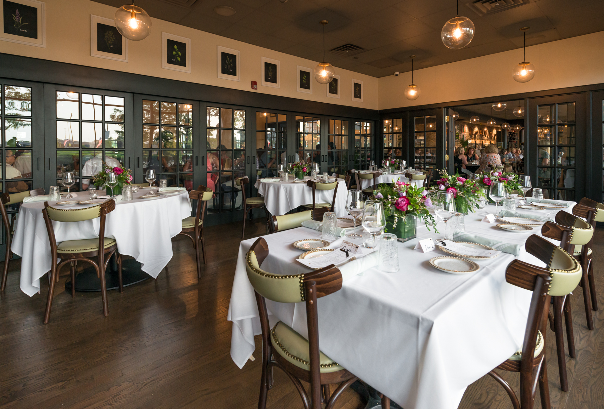 Lucca Osteria & Bar Oak Brook private dining, rehearsal dinners