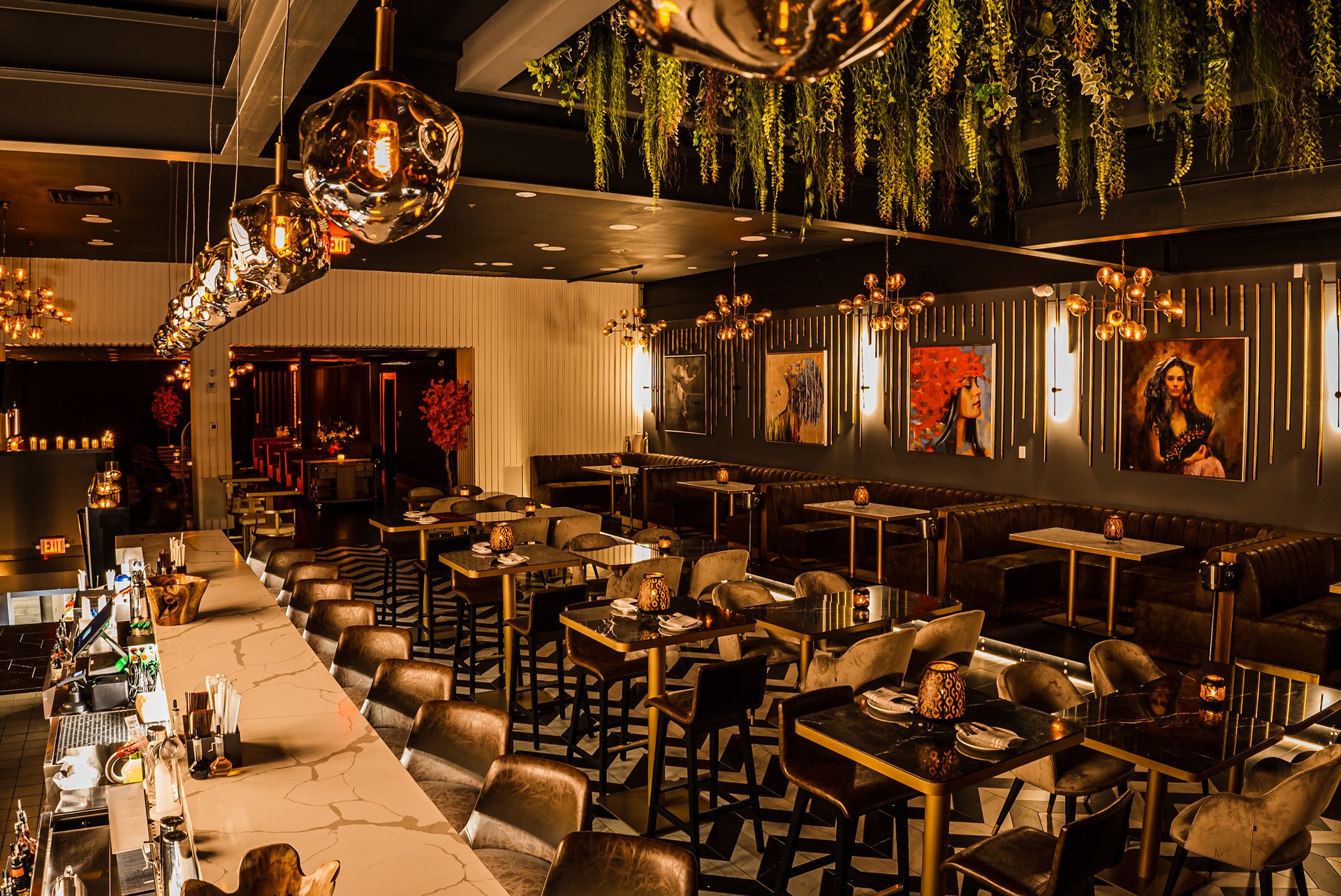 Knife Modern Mediterranean Atlanta private dining, rehearsal dinners