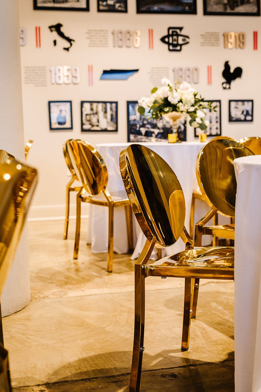 Old Dominick Distillery Memphis private dining, rehearsal dinners