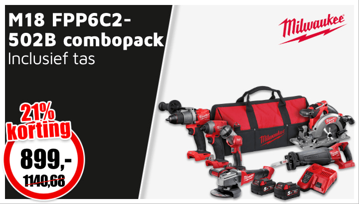 Milwaukee M18 FPP6C2 502B Combopack #1