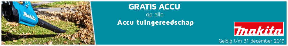 Tuingereedschap actie