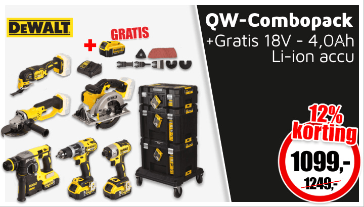 DeWalt QW-combopack #1