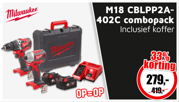 Milwaukee drill combopack #1