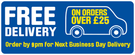 Free Delivery on orders over £25