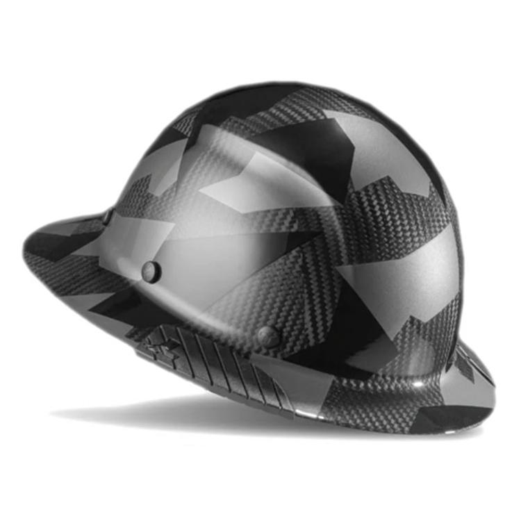 Lift Safety DAX Full Brim Carbon Fiber Hard Hat Desert Black Camo at TSW