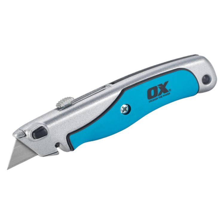 OX Tools Pro Soft Grip Utility Knife at TSW