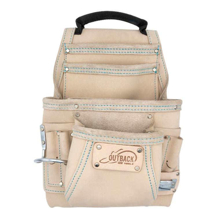 Ox Tools 10 Pocket Leather Tool Pouch at TSW