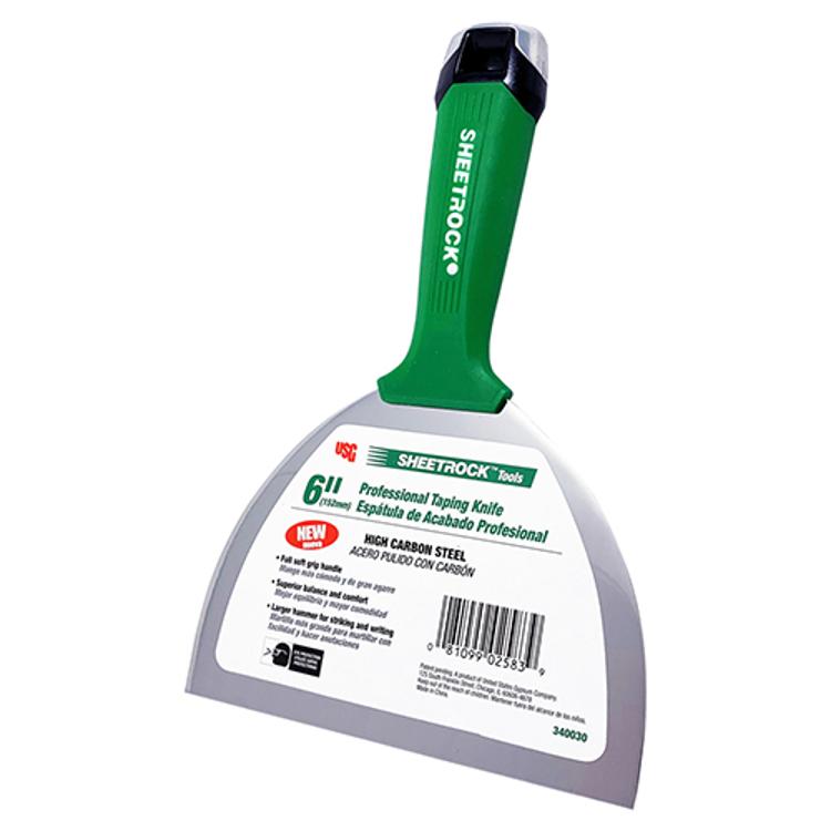 6 in USG Sheetrock Tools High Carbon Steel Professional Taping Knife at TSW