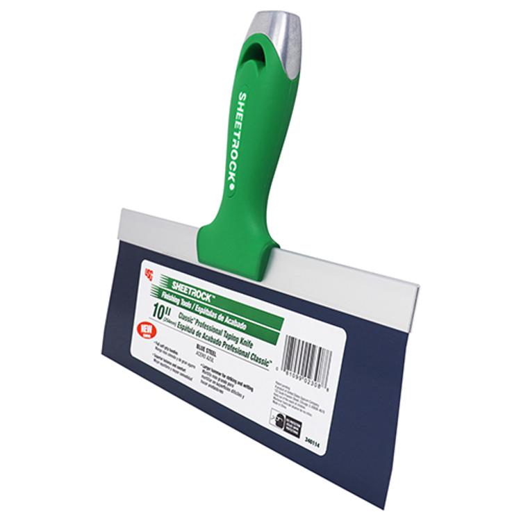 10 in USG Sheetrock Tools Classic Blue Steel Finishing Knife at TSW