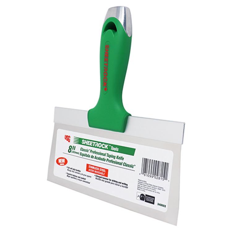 8 in USG Sheetrock Tools Classic Stainless Steel Finishing Knife at TSW