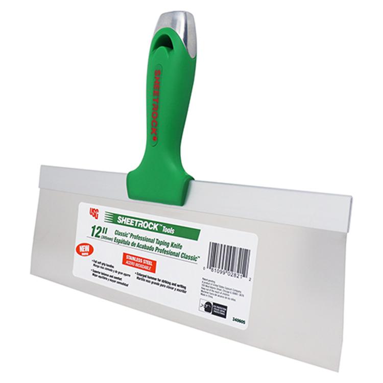 12 in USG Sheetrock Tools Classic Stainless Steel Finishing Knife at TSW