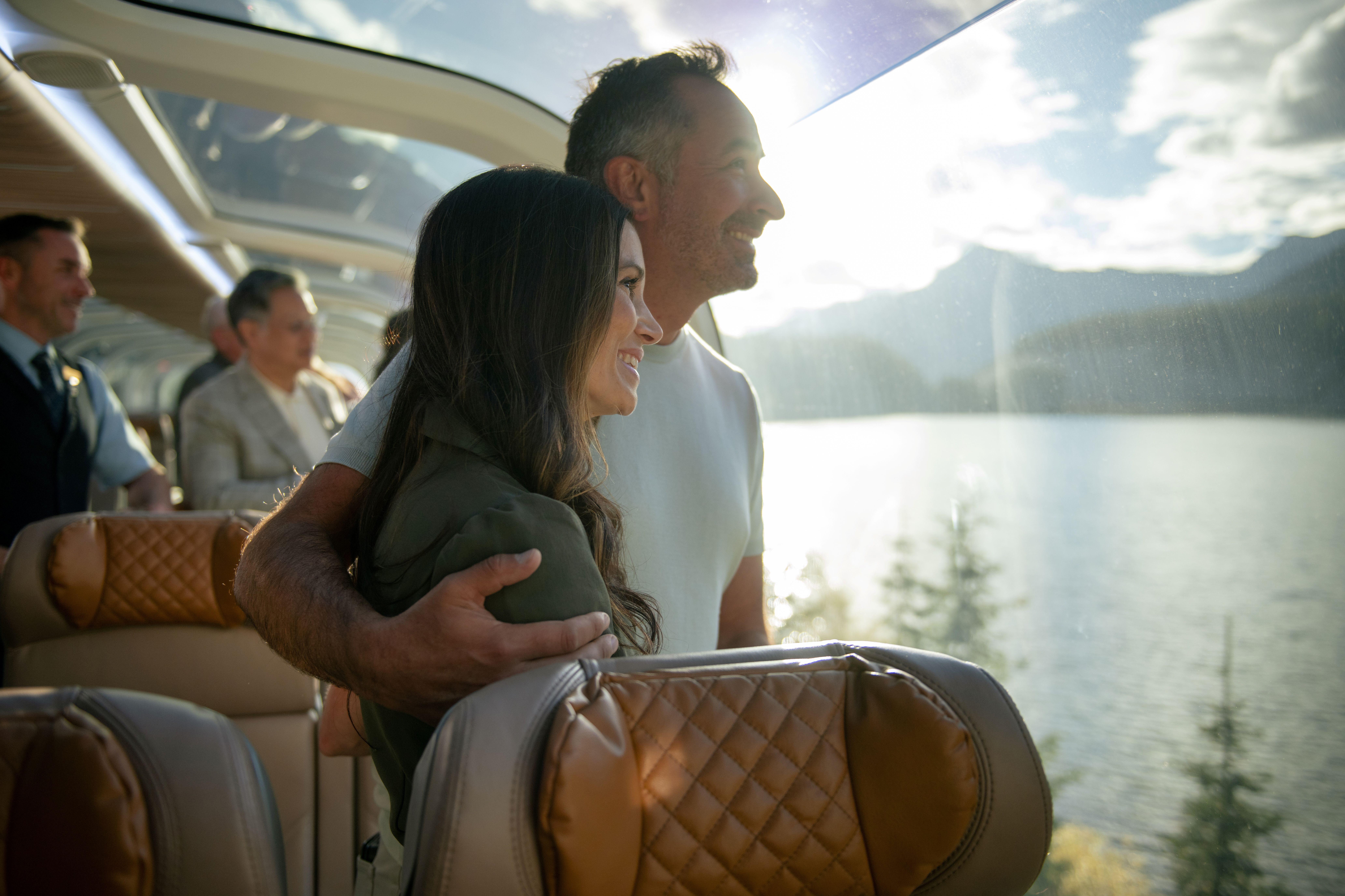 Rocky Mountaineer Gold Leaf Service