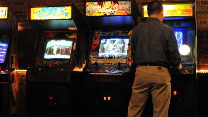 Located at 1114 Frankford Ave., Barcade blends the worlds of draft beer and arcade games without a cover charge. The bar is available to host special events and parties. | IAN WATSON / TTN Located at 1114 Frankford Ave., Barcade blends the worlds of draft beer and arcade games without a cover charge. The bar is available to host special events and parties. | IAN WATSON / TTN