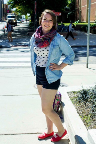 Jessica Breiner said she primarily shops at Philadelphia Premium Outlets in Limerick, PA. | Luis Fernando Rodriguez TTN