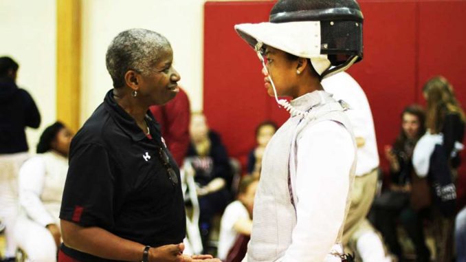 IMG_9630-web Nikki Franke (left) is entering her 44th season as head coach. | CAMERON RESNIK TTN