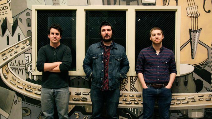Local Americana rock band Levee Drivers at World Cafe Live. The trio released its first album, “Speakin’ Bourbon Coated Blues” in November. The band recently kicked off a nine-day tour on April 12.| Darragh Dandurand Friedman TTN Local Americana rock band Levee Drivers at World Cafe Live. The trio released its first album, “Speakin’ Bourbon Coated Blues” in November. The band recently kicked off a nine-day tour on April 12.| Darragh Dandurand Friedman TTN