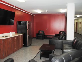 The cross country teams now have a lounge area, plasma television and new locker rooms in lieu of the athletic cuts. Madeline Rothman | TTN